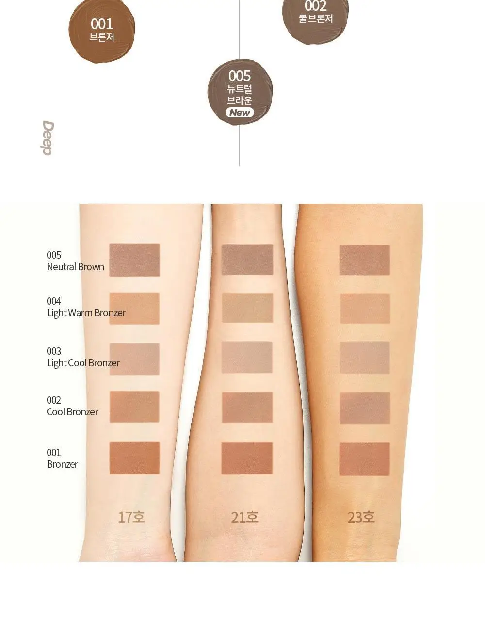 [쉐딩/하이라이터/블러셔] 아임미미 멀티스틱(웜/쿨/뉴트럴 음영) (미니 하이라이터 기획/단품) 상세페이지 21